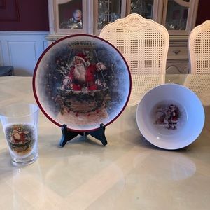 Pottery Barn nostalgic Santa children’s set
